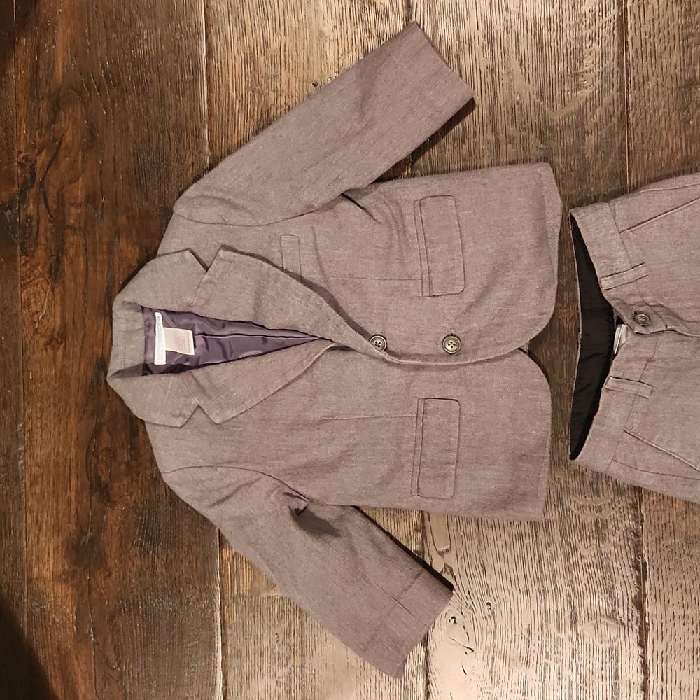 Janie and Jack Lined Suit: Classic Lined Blazer and Lined Pants 18-24 Months - Picture 2 of 9